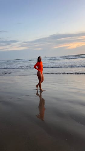 Customer photo review of Luna Long Sleeve Swimwear