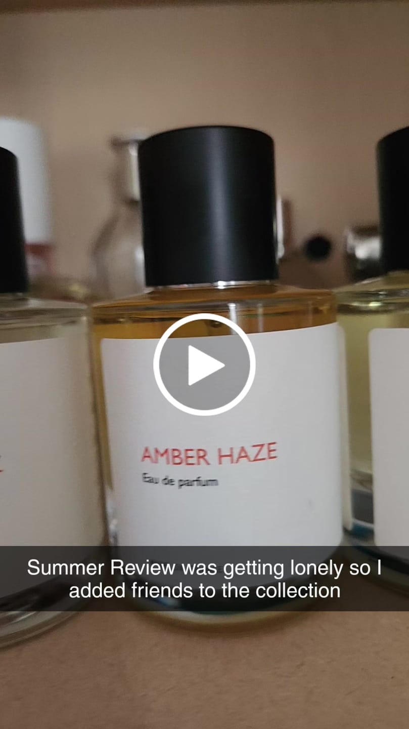 Customer video review of Amber Haze