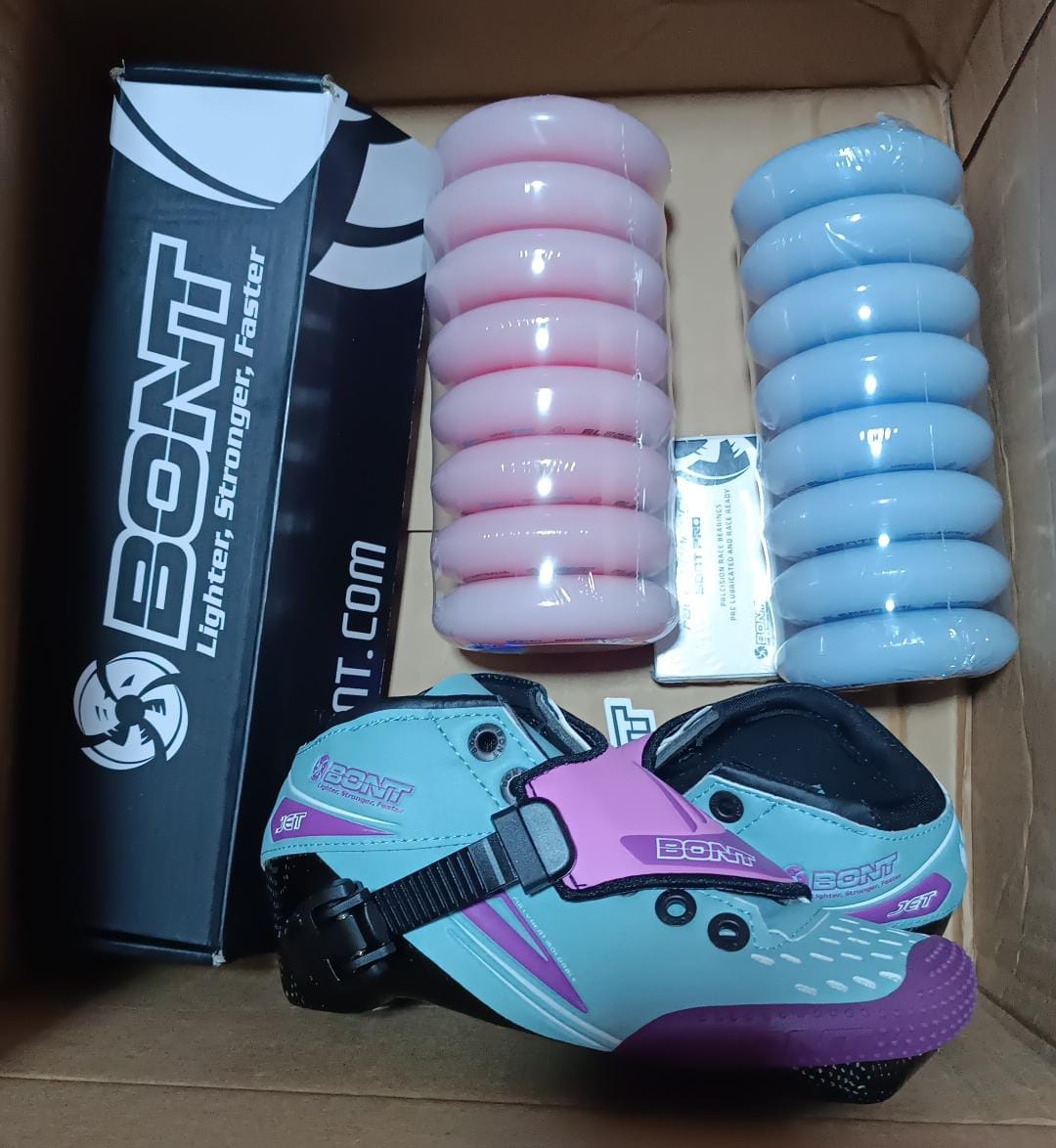 Customer photo review of BONT PRO Inline Skate Bearings