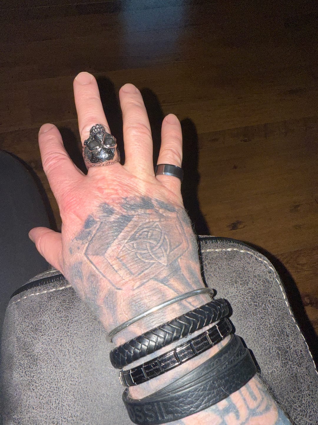 Customer photo review of ANCIENT SKULL.