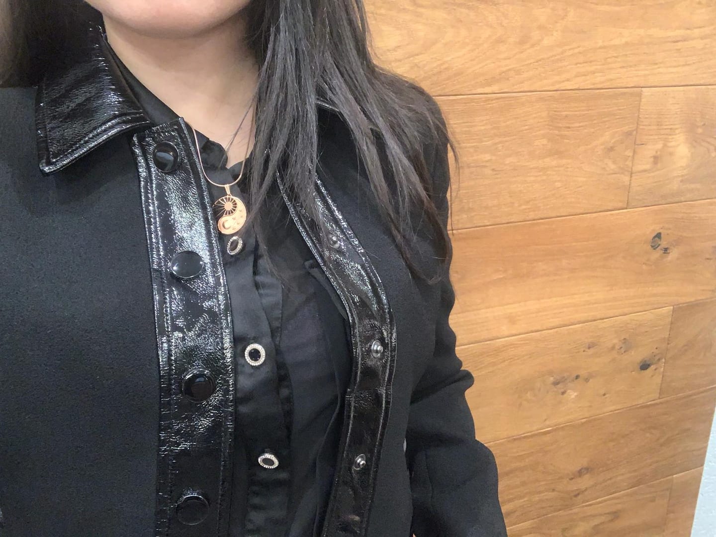Customer photo review of Collier Yin Yang Cosmique