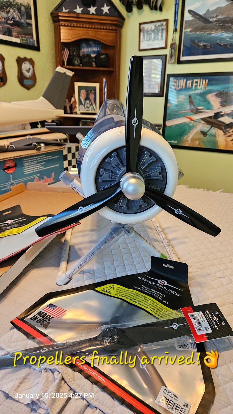 Customer photo review of 3-Blade - 16x10 Propeller