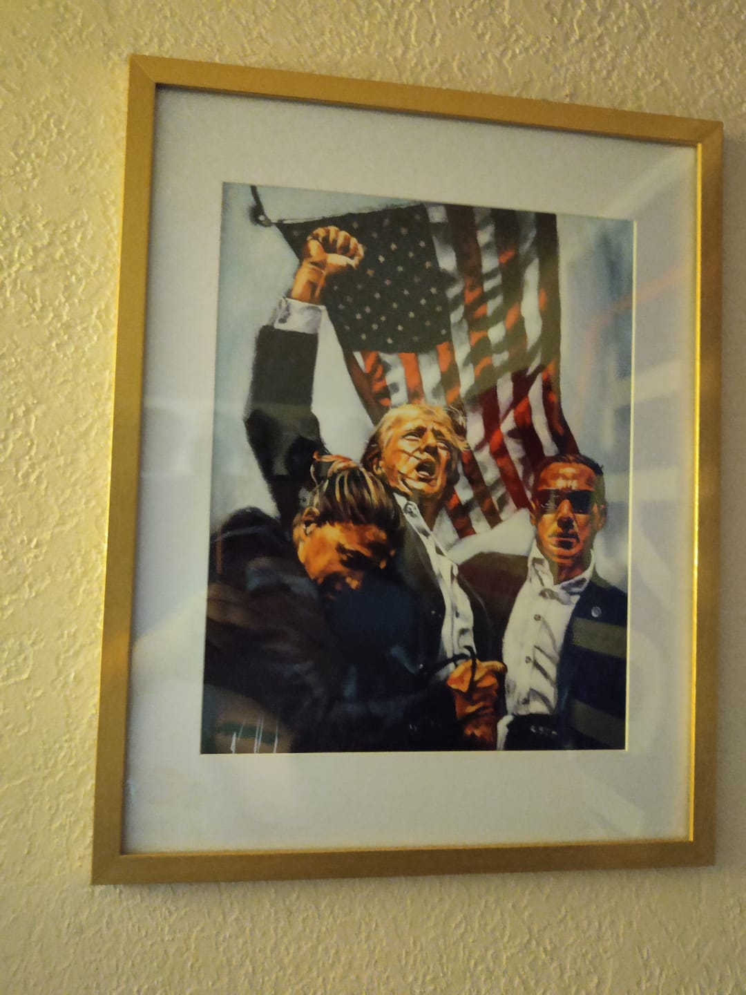 Customer photo review of Never Surrender (White Background)