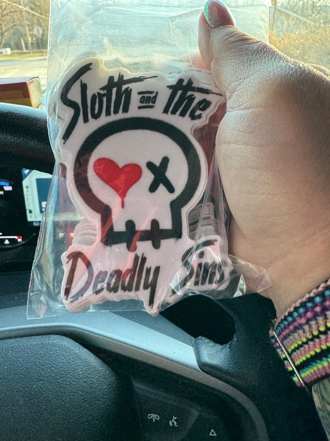 Customer photo review of Secret Sticker Sale