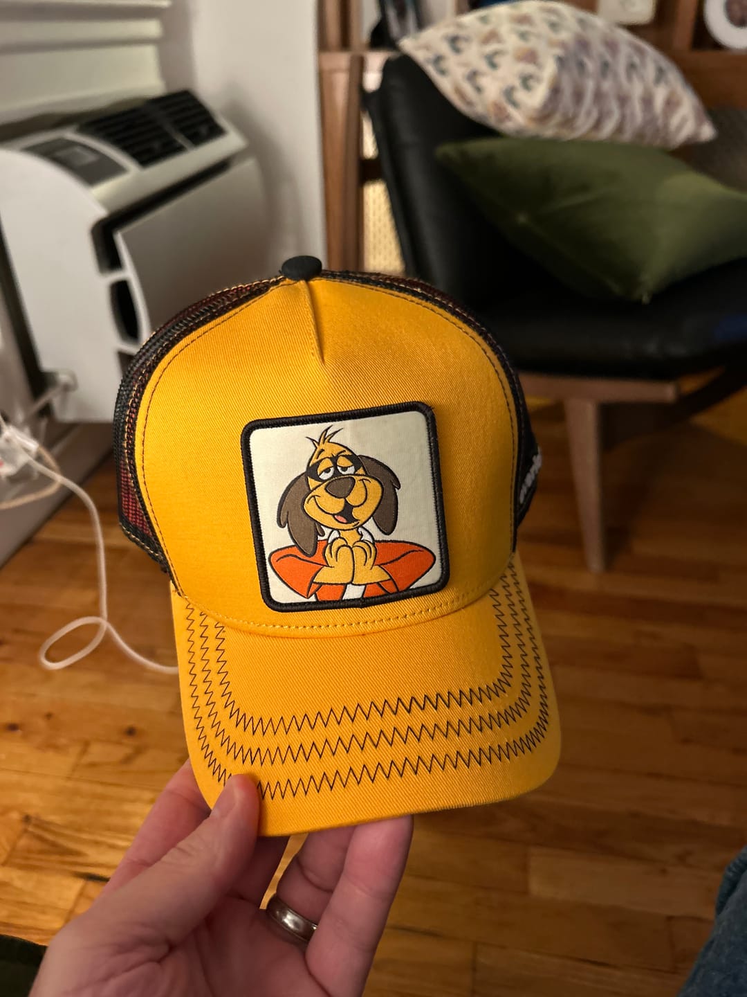 Customer photo review of OVERLORD X Hanna-Barbera: Hong Kong Phooey Trucker Cap