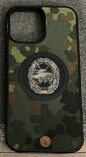 Customer photo review of FLECKTARN - The German Military Camo Case