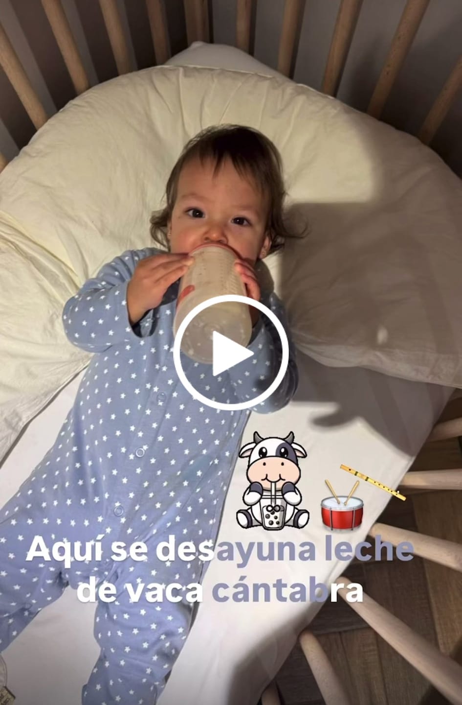 Customer video review of ALMOHADA LUNA®️ 🌙 Ayuda a dormir solitos! Ideal para peques con muchos despertares