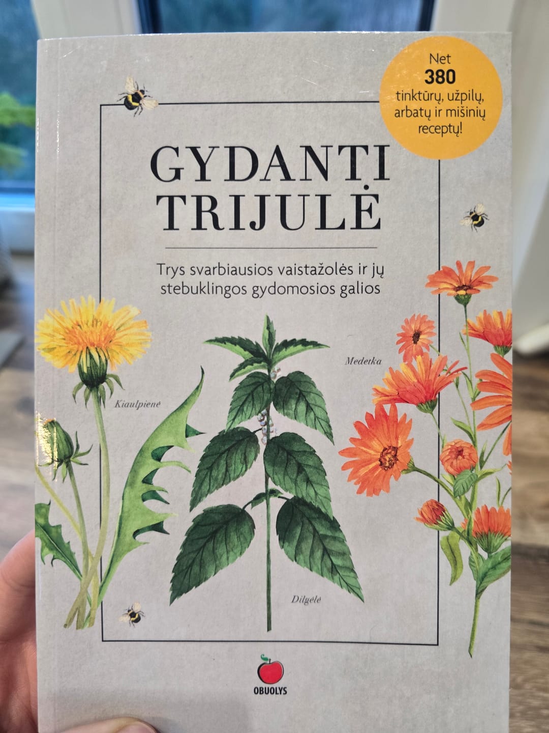 Customer photo review of Gydanti trijulė: trys svarbiausios vaistažolės ir jų stebuklingos gydomosios galios
