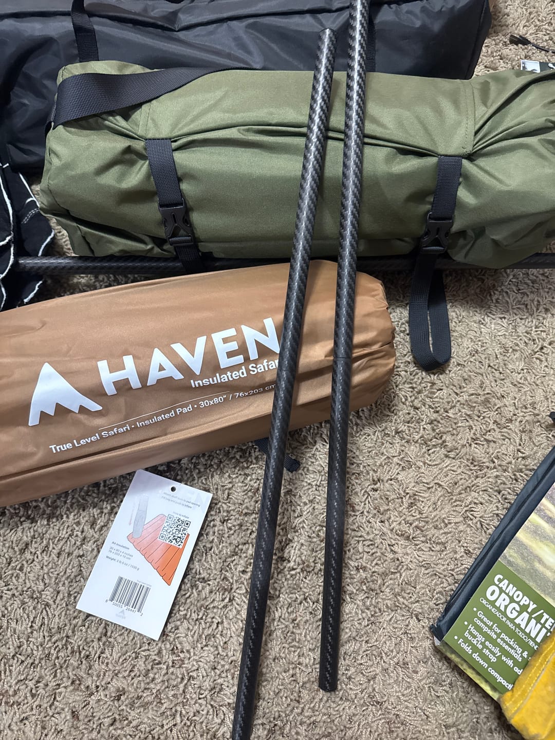 Customer photo review of Carbon Fiber Spreader Bars