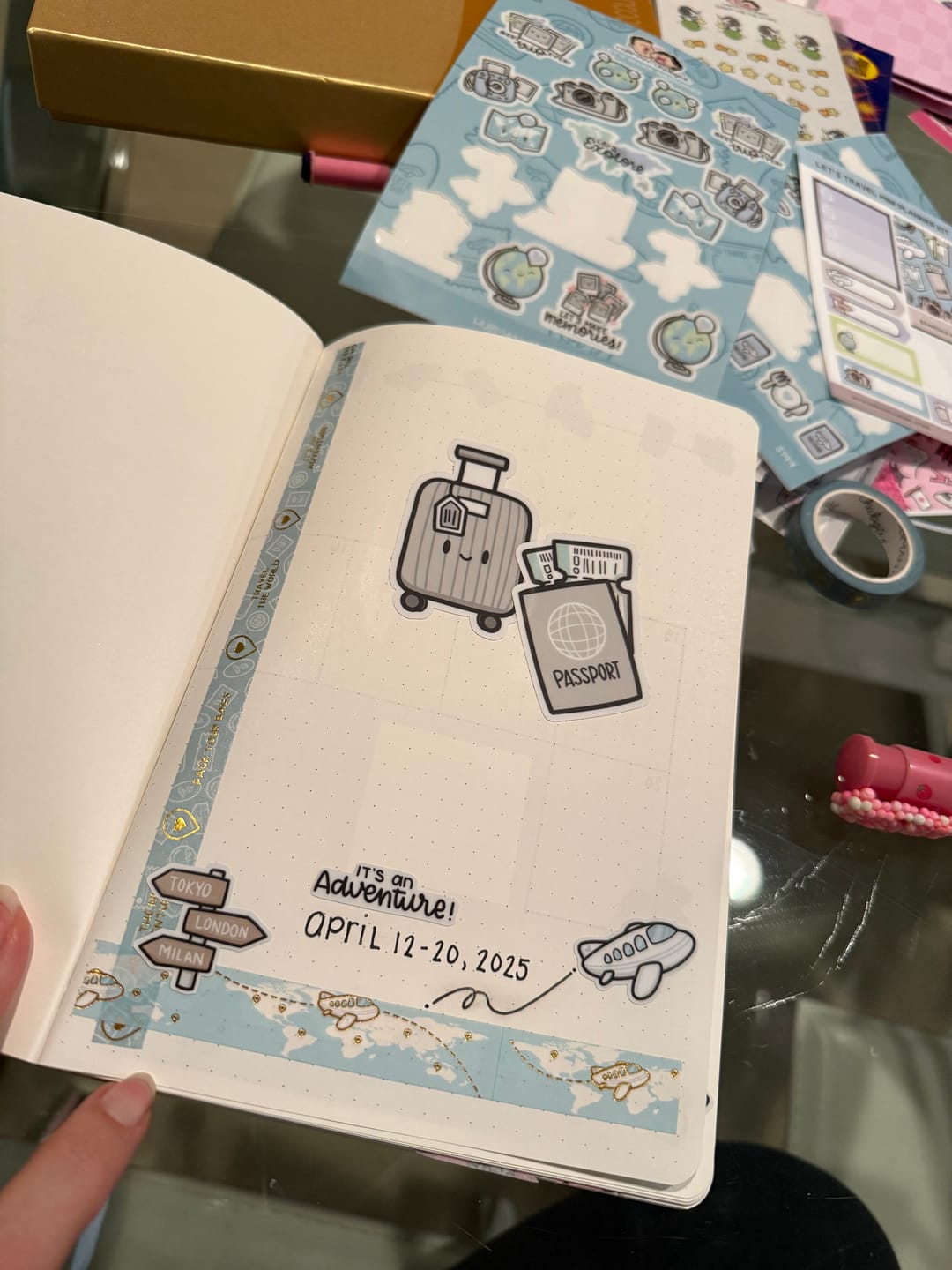 Customer photo review of Let's Travel Box Set