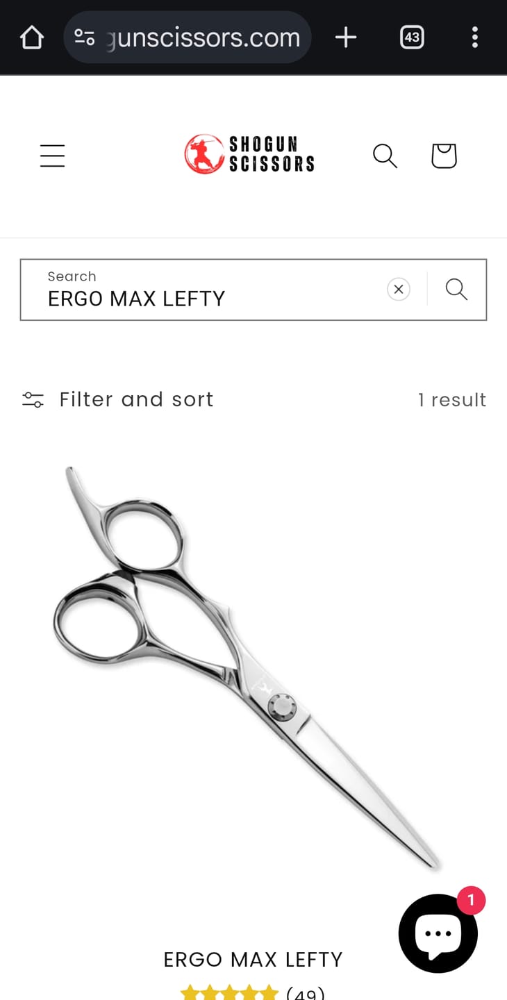 Customer photo review of ERGO MAX LEFTY