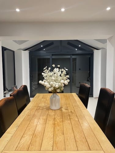 Customer photo review of Arlo Vase - Matt White