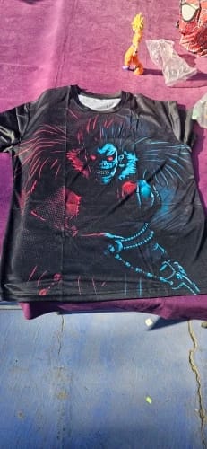 undefined review of Death Note 3D Print Summer T-Shirt image 1 out of 1