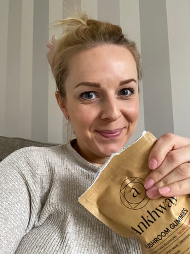 Customer photo review of Mushroom Gummies