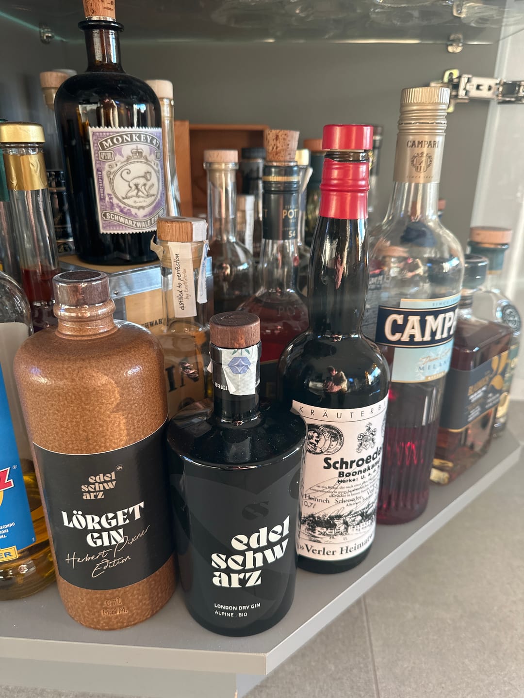 Customer photo review of "Lörget Dry Gin" - Herbert Pixner Edition