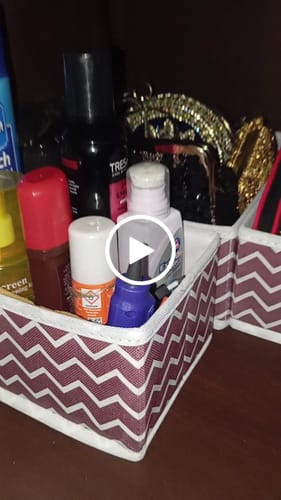 Customer video review of Qoolish Pack of 6 Brown Strip Drawer Organizer