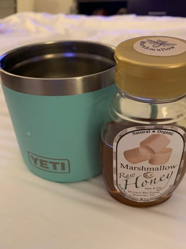Customer photo review of Marshmallow Flavored Honey