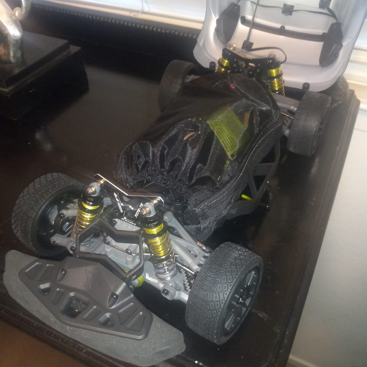 Customer photo review of Chassis Dust Cover  For XTS-F10 RC Rally Car