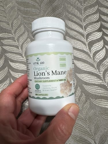 Customer photo review of Organic Lion's Mane Mushroom