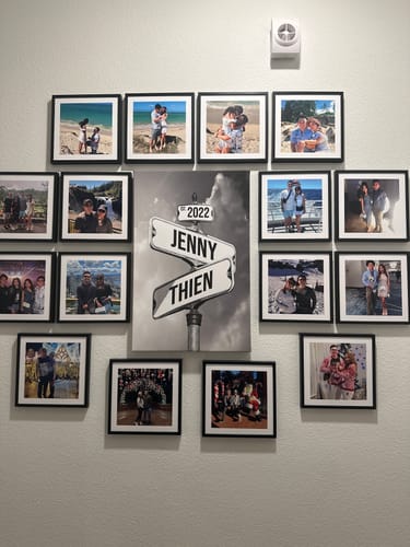 Customer photo review of COUPLES DATE OF LOVE by Cstm Canvas