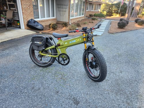 Customer photo review of A9 Pro Max 52V Dual Motor Ebike