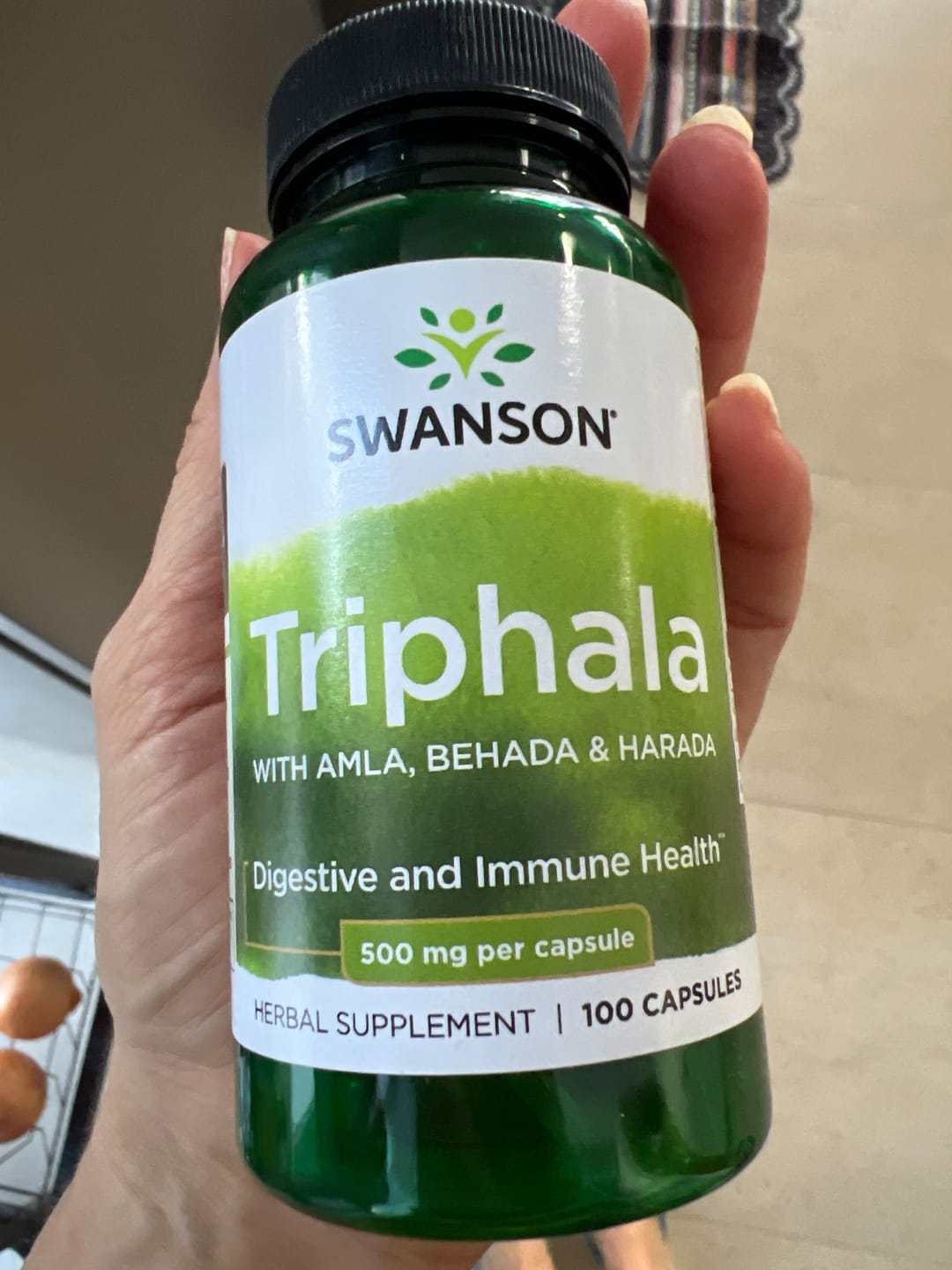 Customer photo review of Triphala 60 Cápsulas