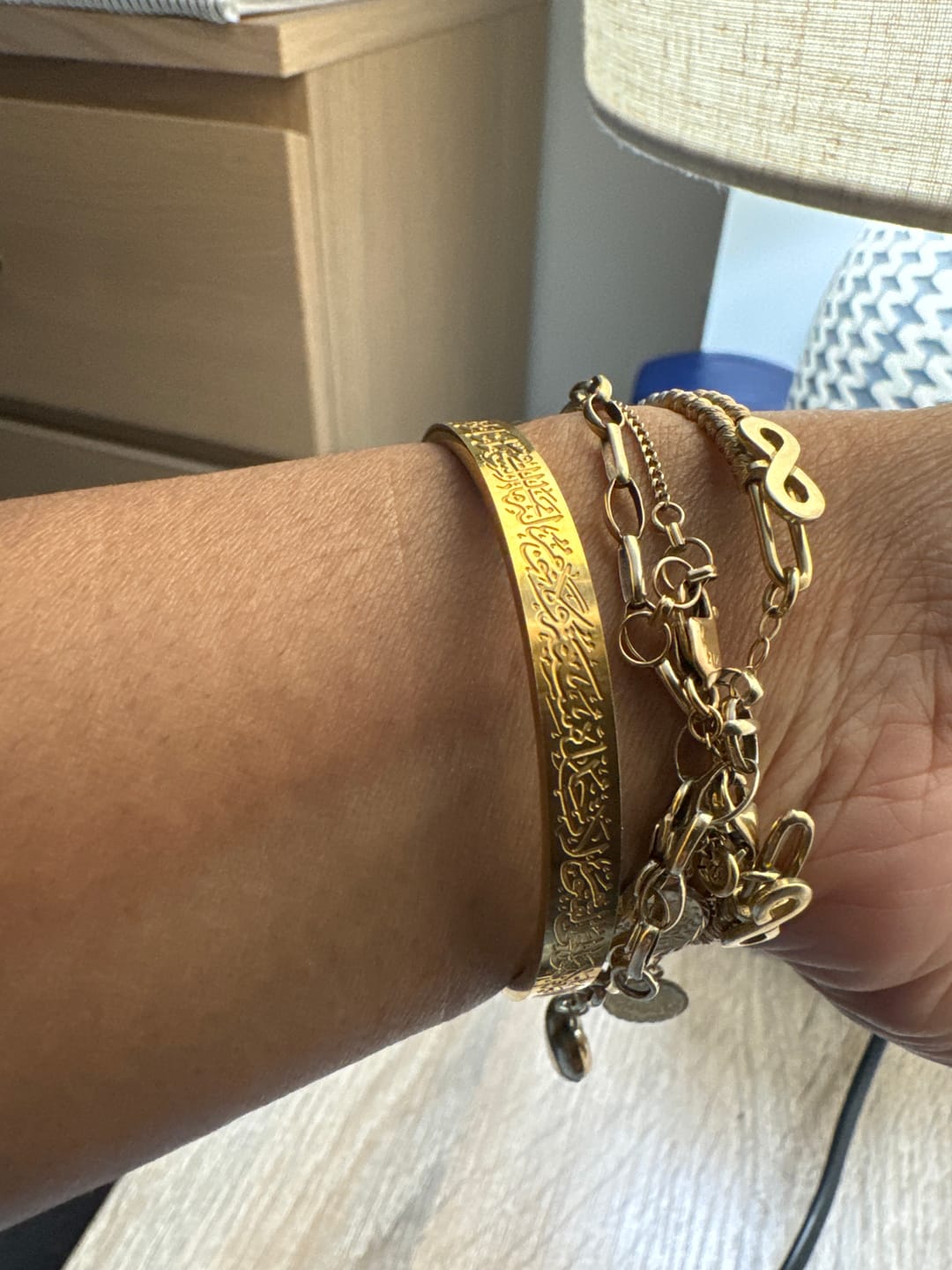 Customer photo review of Ayatul Kursi Cuff