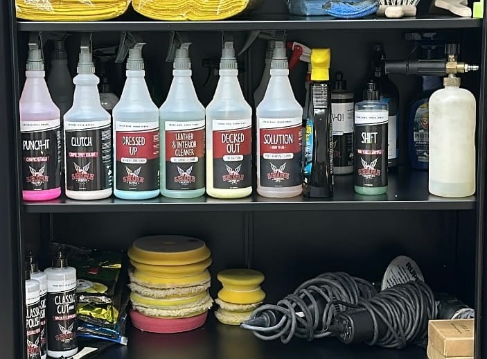 Customer photo review of Shine Supply 32oz. Labels