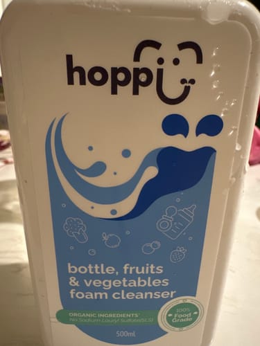 Customer photo review of Bottle, Fruits & Vegetables Foam Cleanser 500ml