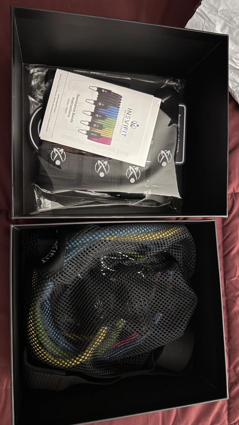 Customer photo review of INEVIFIT | Resistance Bands Set