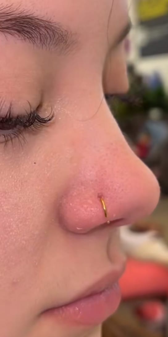 Customer photo review of Simple Clicker | Nasen- & Ohrpiercing