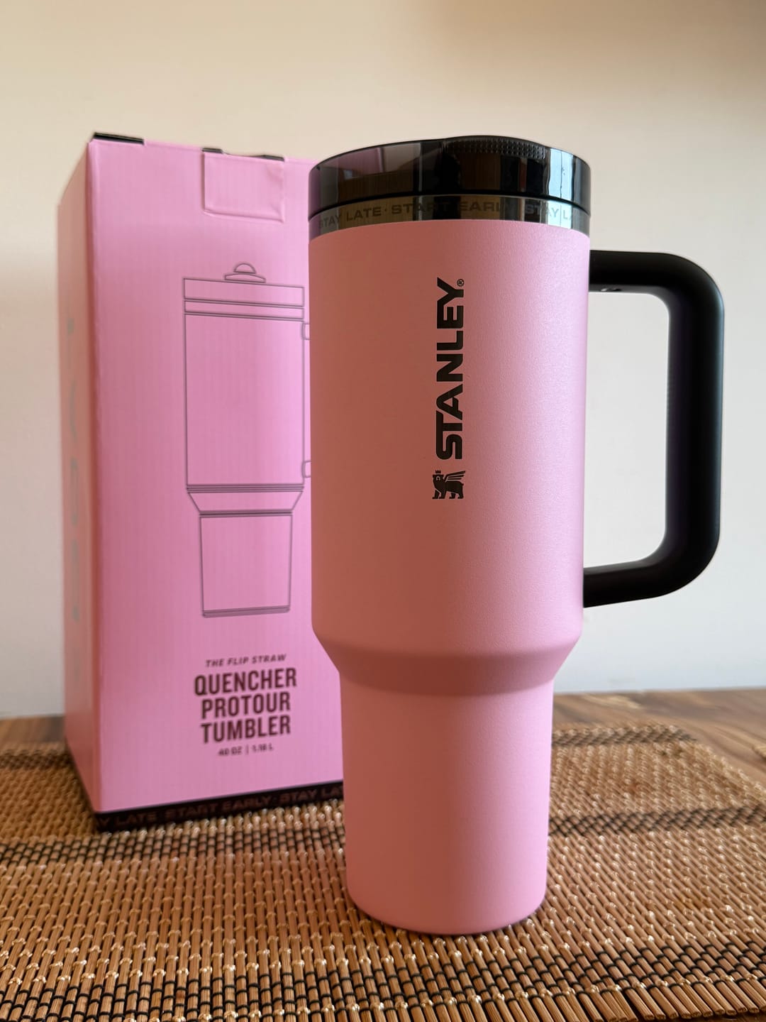 Customer photo review of Quencher Protour Pink | 1.18 lt MESSI X STANLEY 1913