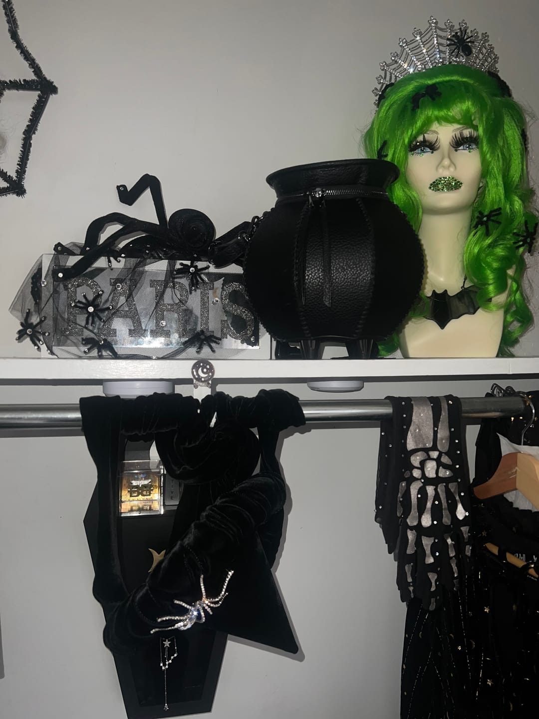 Customer photo review of Cottage Witch Cauldron Crossbody Bag