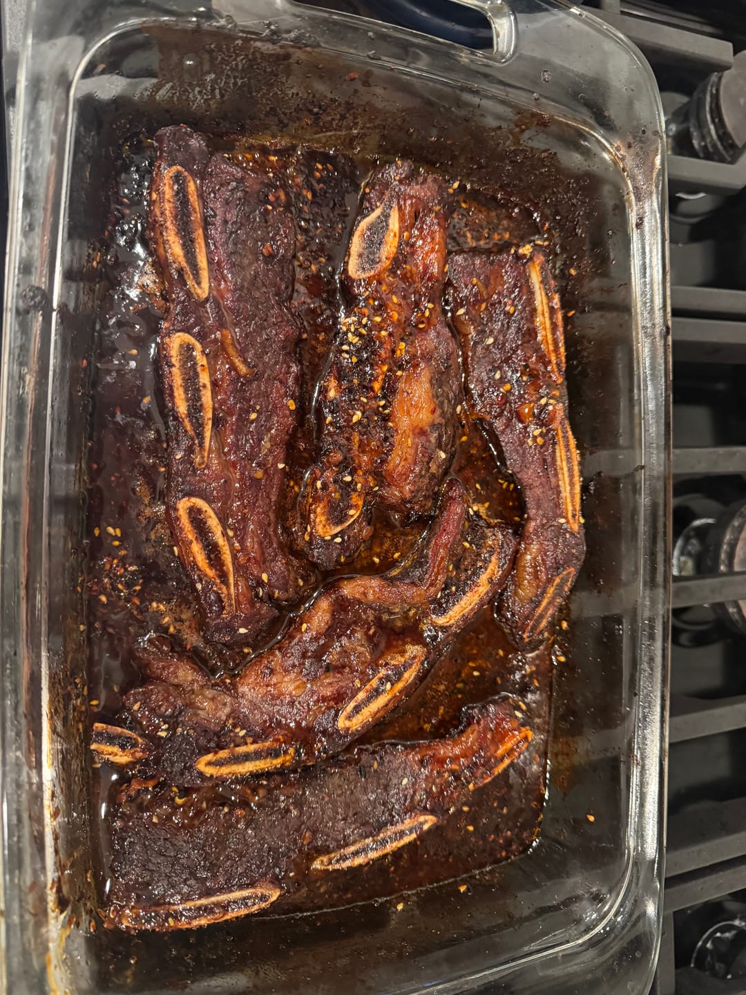 Customer photo review of 100% Grass fed Flanken/Korean Style Short Ribs