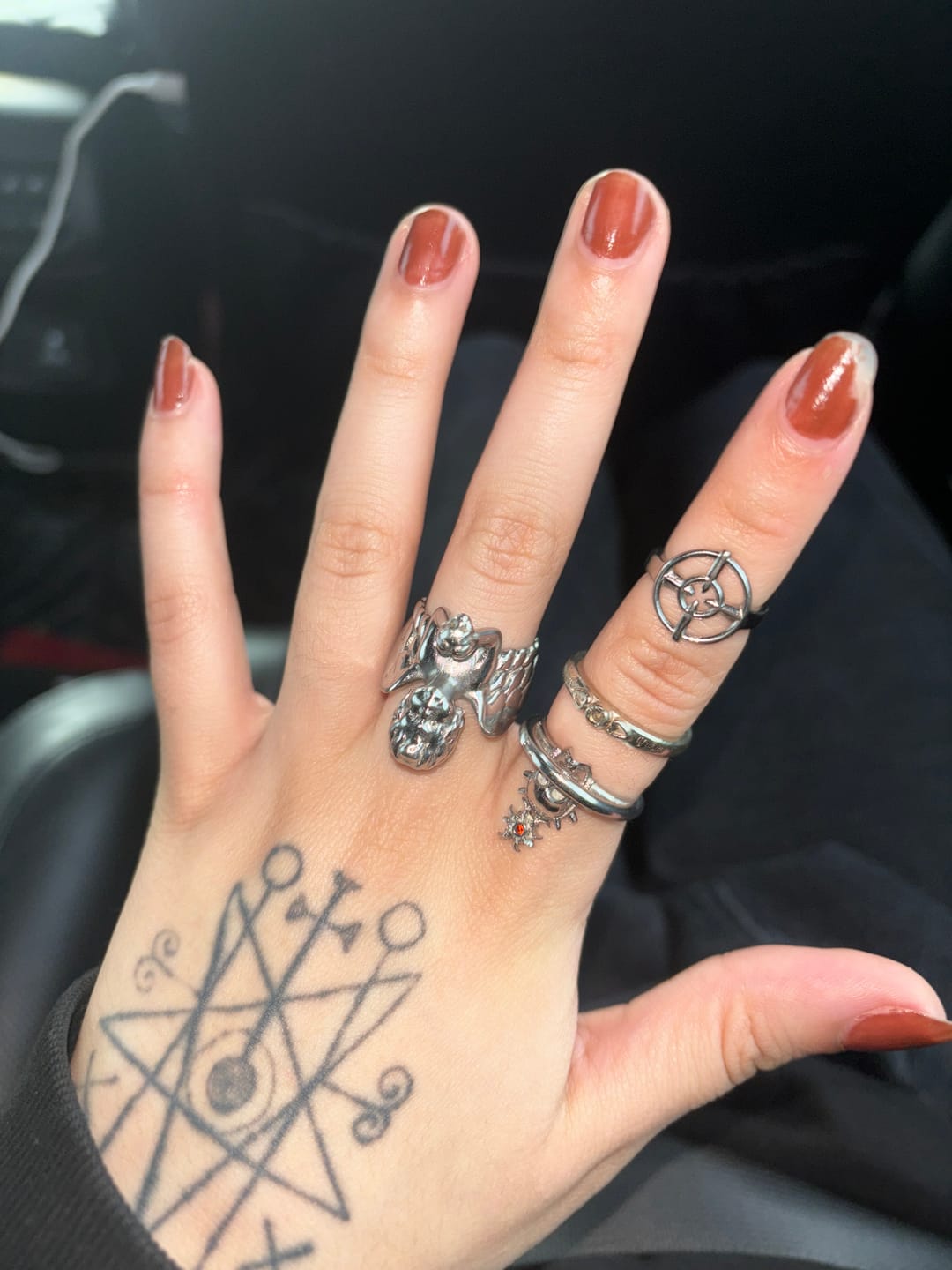 Customer photo review of CROSSHAIR RING