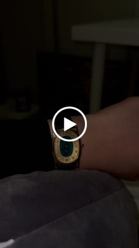 Customer video review of Oval Orbit Diamond Watch (27.5mm x 34mm)