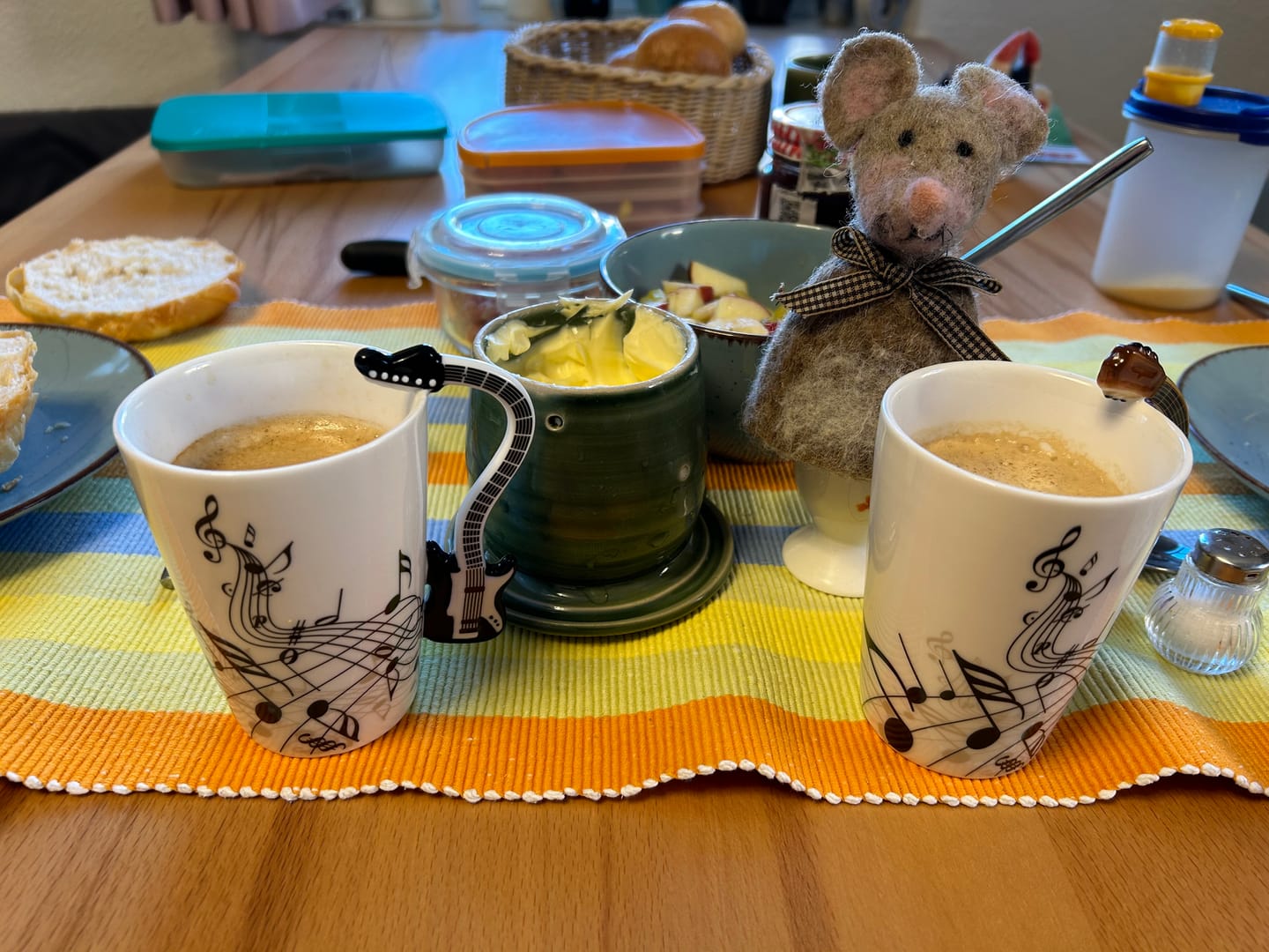 Customer photo review of Originelle Tasse – E-Gitarre