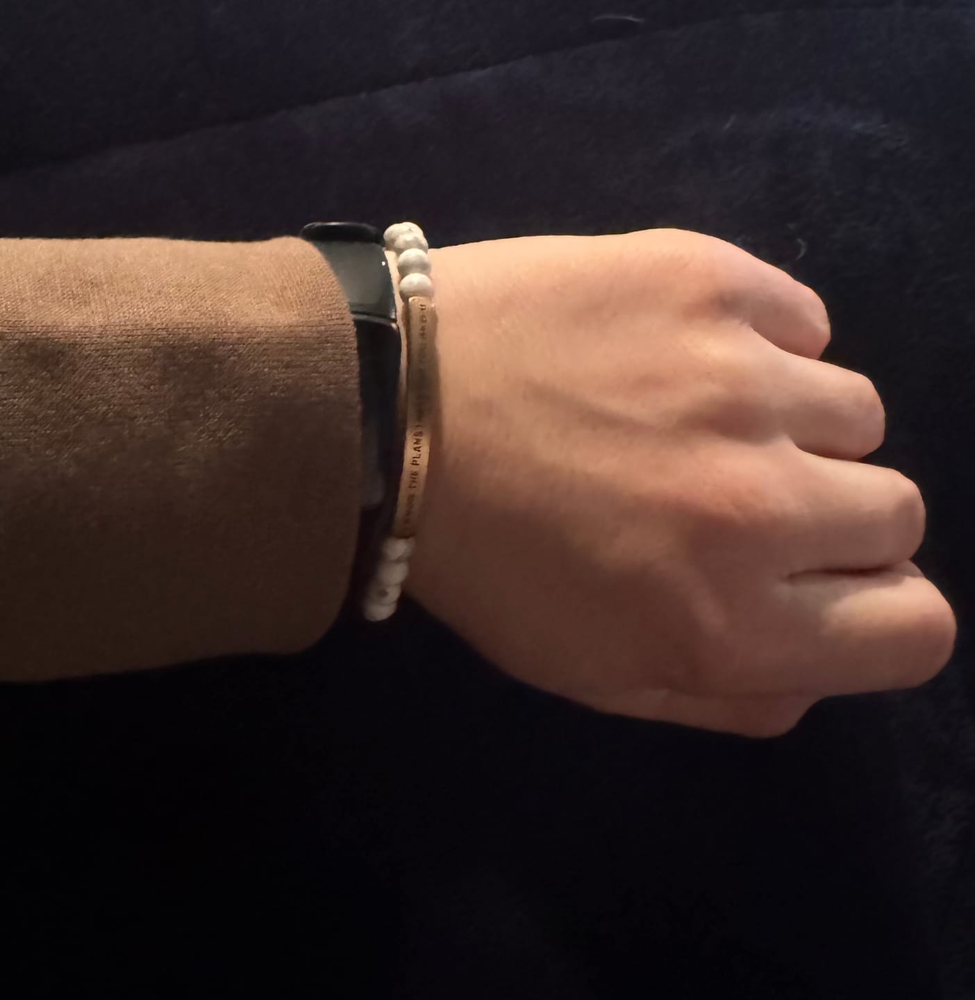Customer photo review of BEACH PEARL - ACCENT BRACELET