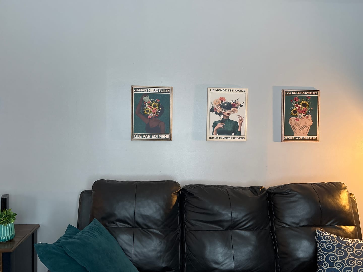 Customer photo review of Pas de rétroviseurs, je vois la vie en fleurs