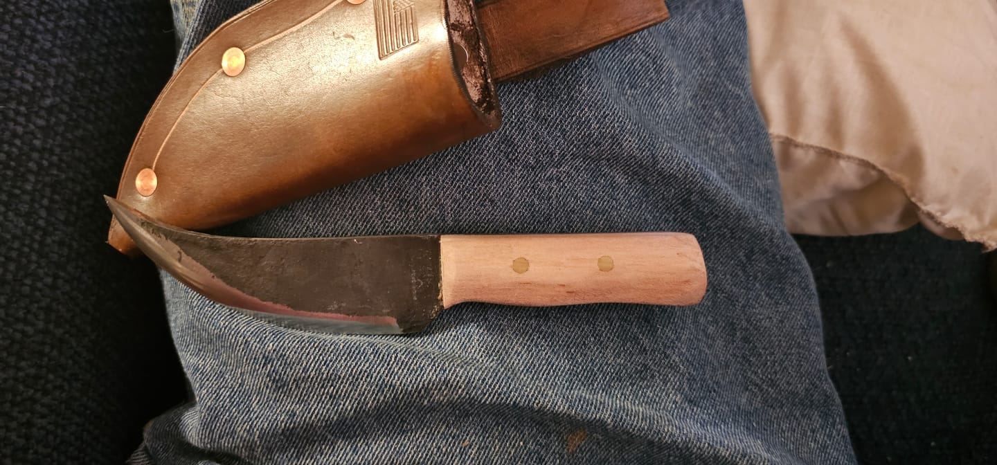 Customer photo review of 1" x 42" Sanding Belts for Finishing & Sharpening, 3 PACK