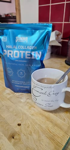 Customer photo review of Halal Collagen Protein