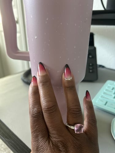 Customer photo review of Custom Nail Design (Deposit)