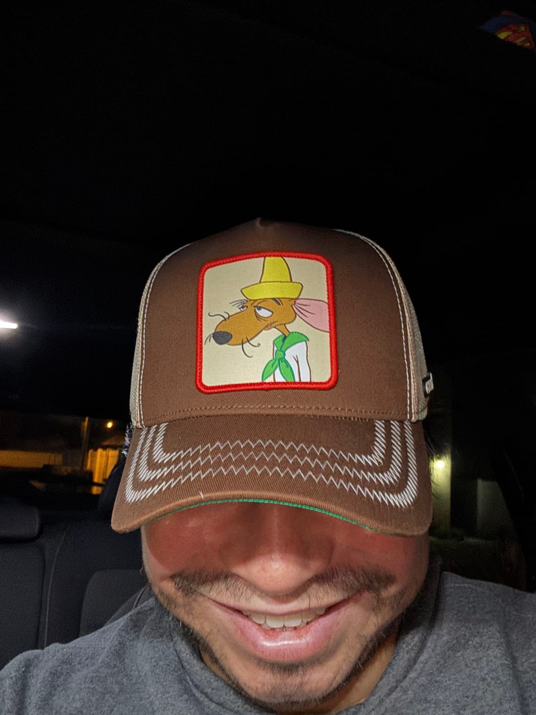 Customer photo review of OVERLORD X Looney Tunes: Slowpoke Rodriguez Trucker Cap