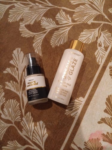 Customer photo review of BAKUCHIOL RESURFACING NIGHT SERUM - with 10% Lactic Acid