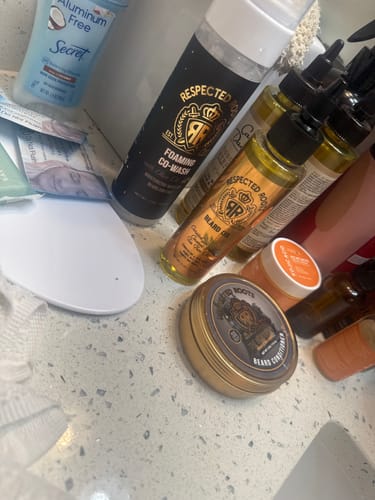 Customer photo review of Complete Beard Care Kit