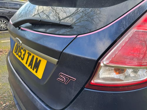 Customer photo review of ST Badge Plate