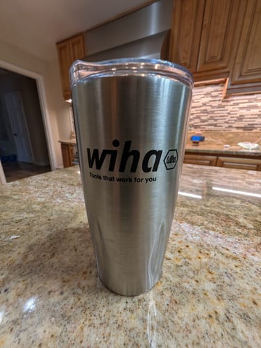 Customer photo review of Wiha Stainless Steel 18 Oz Mug