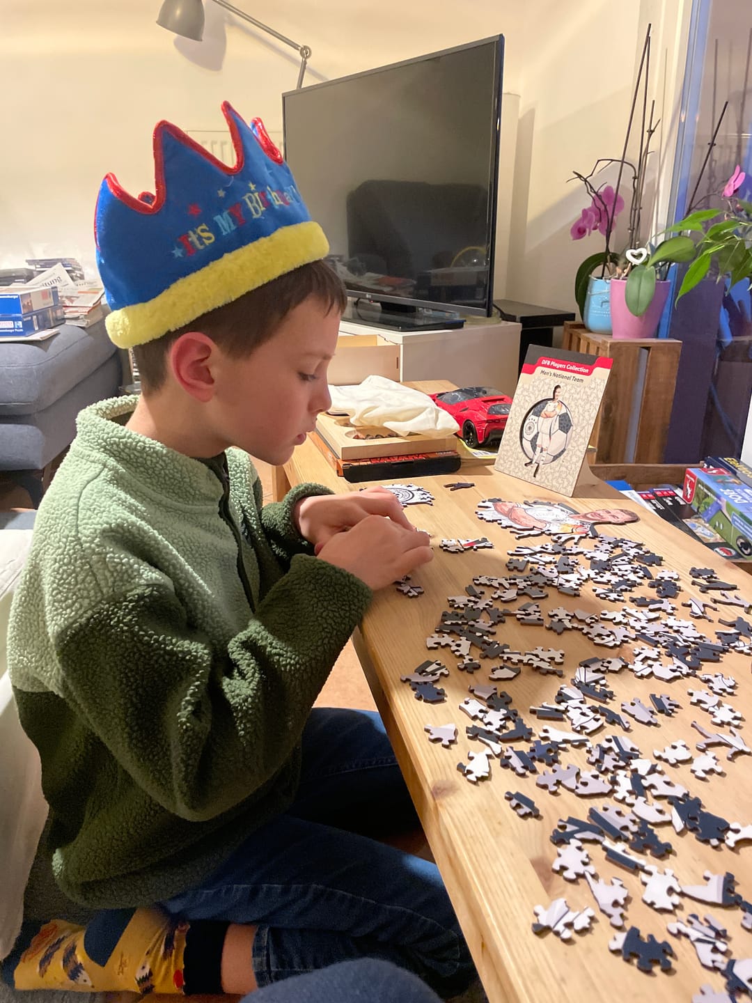 Customer photo review of Joshua Kimmich - Holzpuzzle