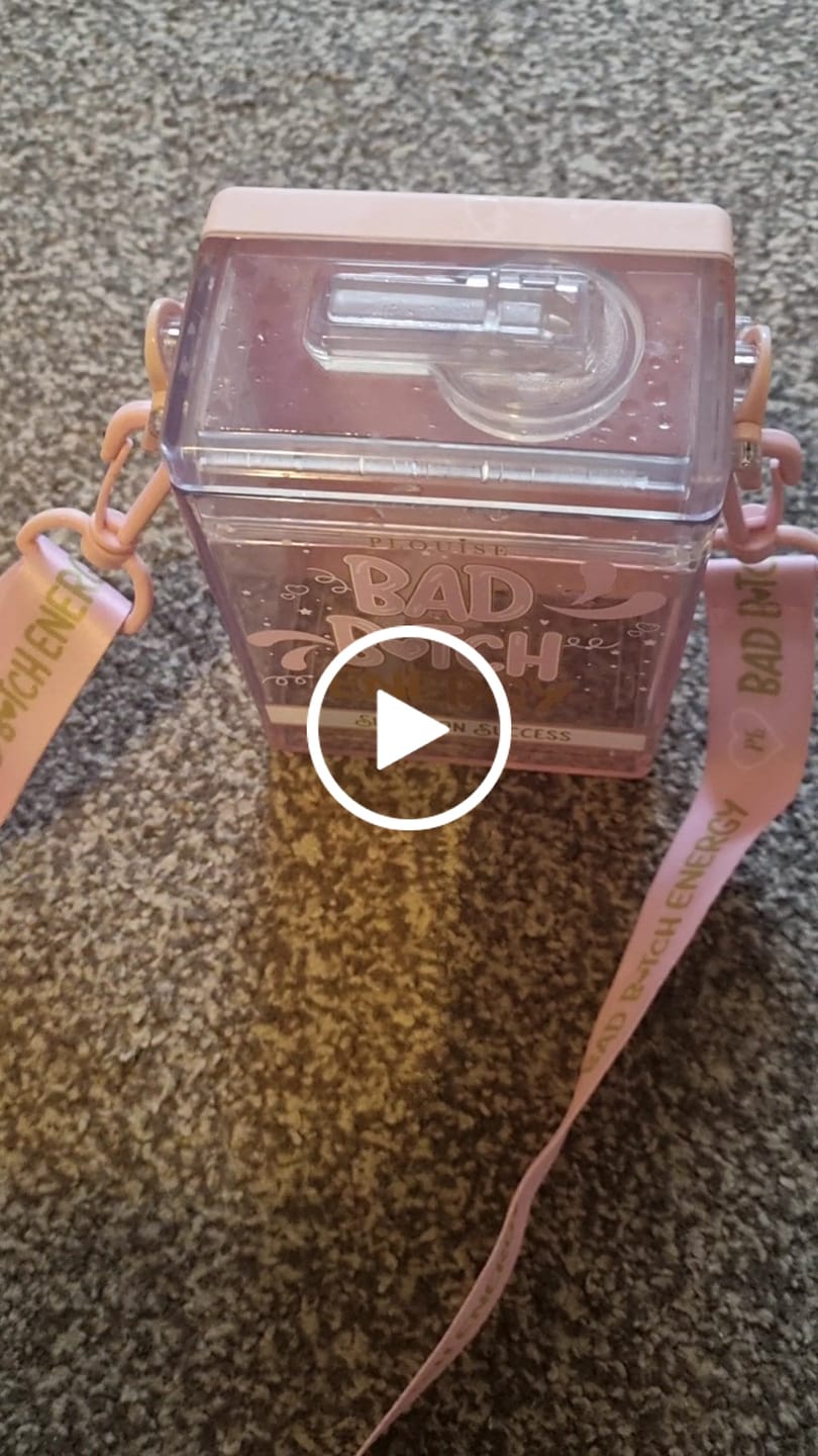 Customer video review of P. Louise Sippin' On Success Bad B*tch Energy Cup - 500ml