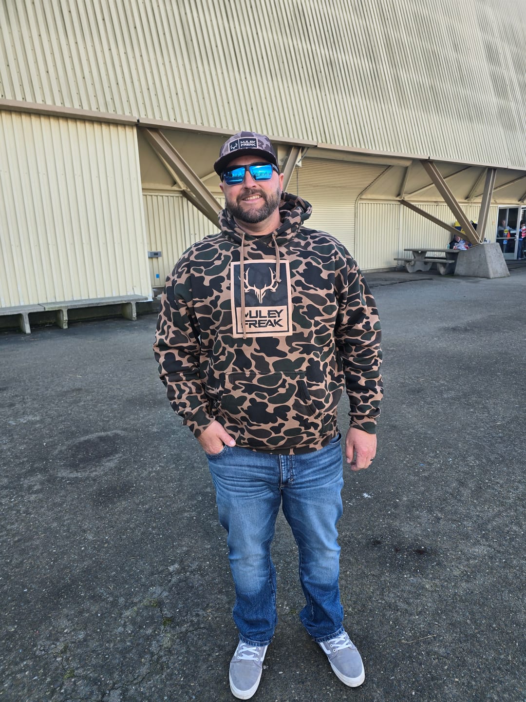 Customer photo review of Buck Marsh Camo 2.0  Hoodie